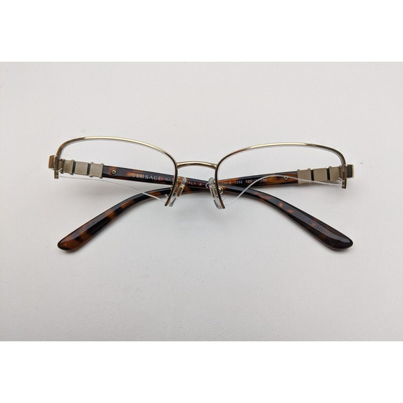 🕶️Made in Italy! Versace Mod.1230-B Eyeglasses 52/17 135 /KAL722🕶️ - Picture 6 of 9